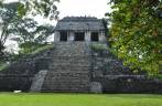 O templo do Conde em Palenque, Chiapas, no sul do México
